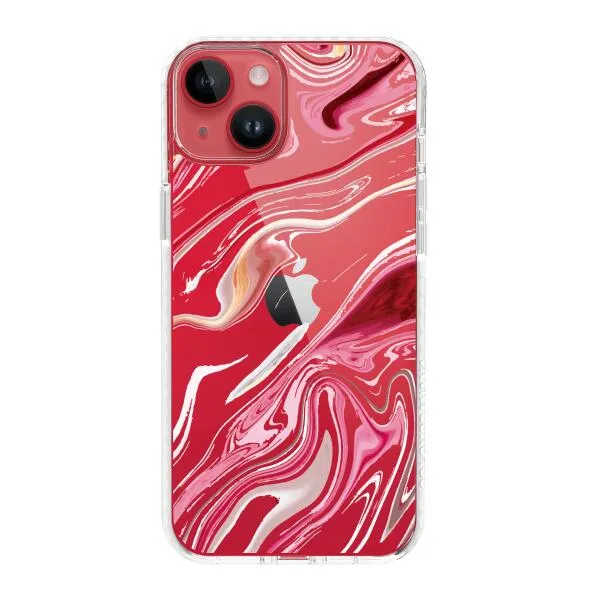 iPhone Case - Pink Liquid Marble