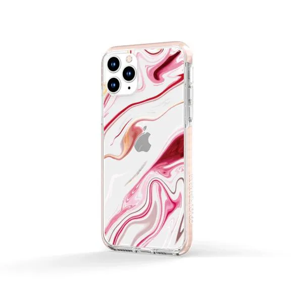 iPhone Case - Pink Liquid Marble
