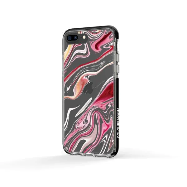 iPhone Case - Pink Liquid Marble
