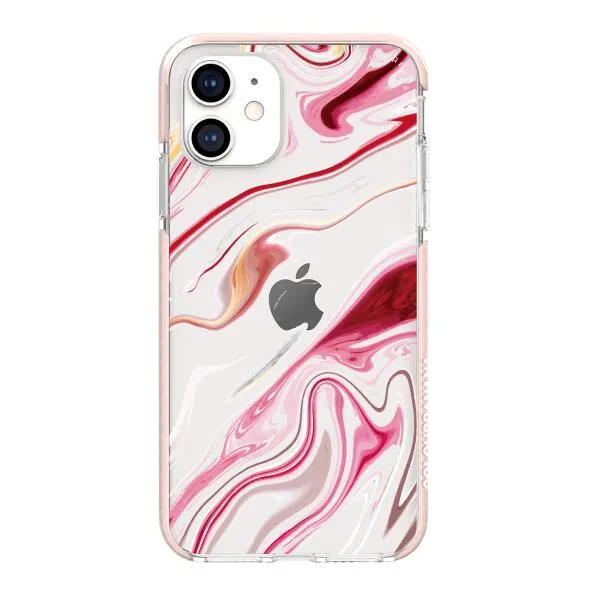 iPhone Case - Pink Liquid Marble