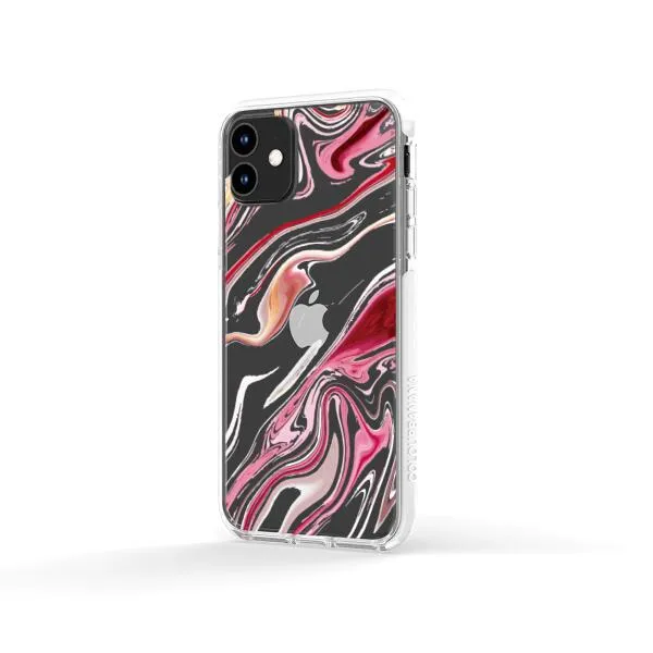 iPhone Case - Pink Liquid Marble