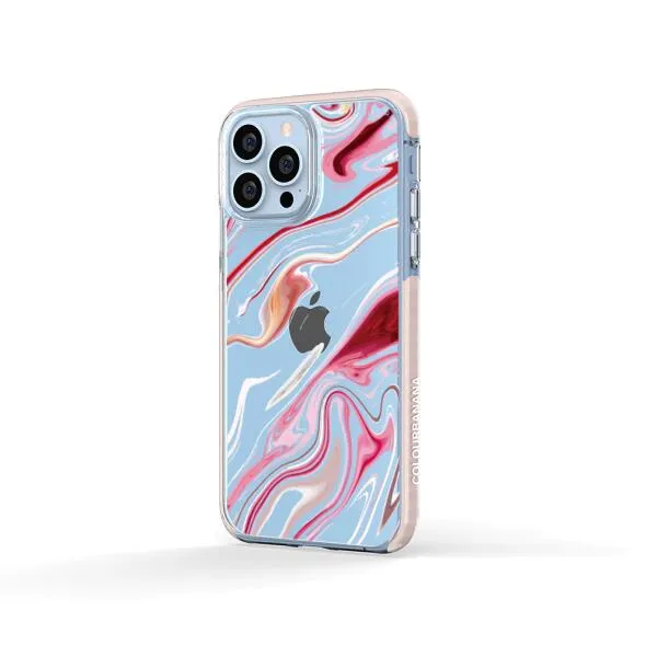 iPhone Case - Pink Liquid Marble