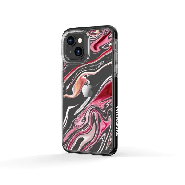iPhone Case - Pink Liquid Marble