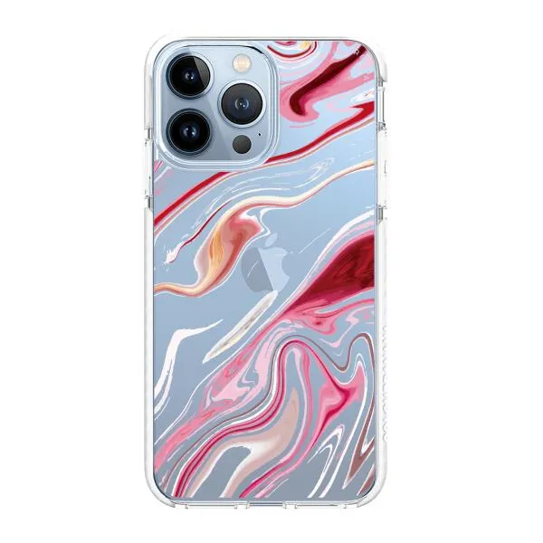 iPhone Case - Pink Liquid Marble