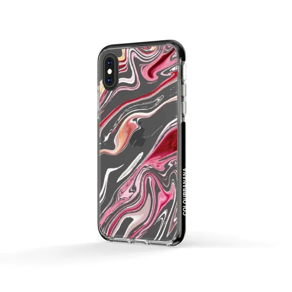 iPhone Case - Pink Liquid Marble