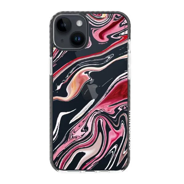 iPhone Case - Pink Liquid Marble