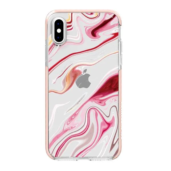 iPhone Case - Pink Liquid Marble