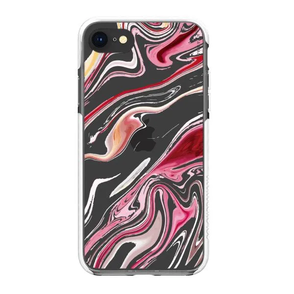 iPhone Case - Pink Liquid Marble