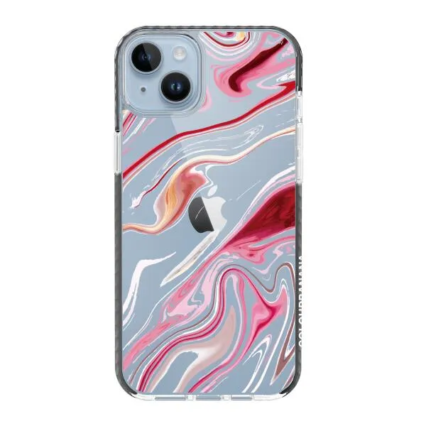 iPhone Case - Pink Liquid Marble