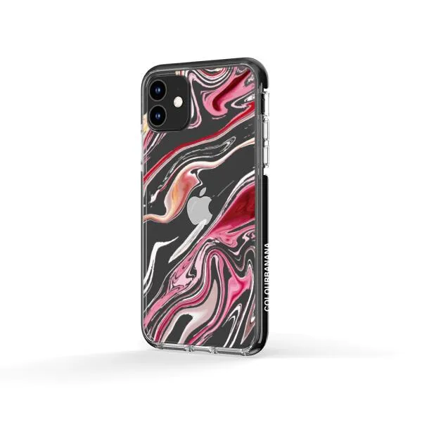 iPhone Case - Pink Liquid Marble