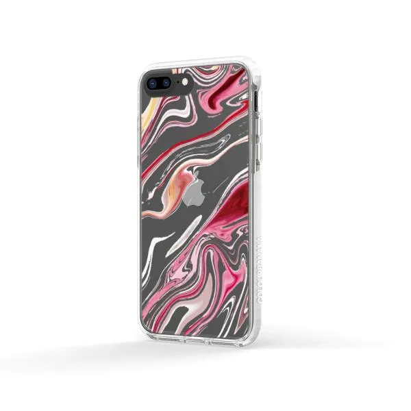 iPhone Case - Pink Liquid Marble