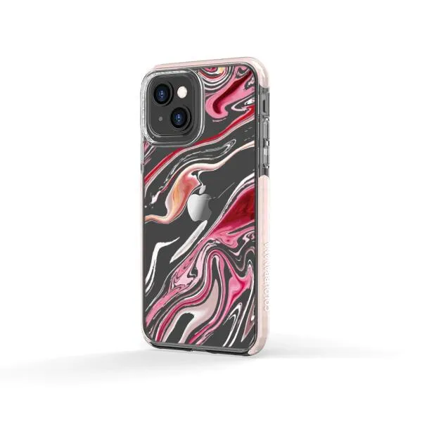 iPhone Case - Pink Liquid Marble