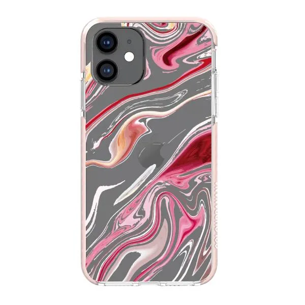 iPhone Case - Pink Liquid Marble