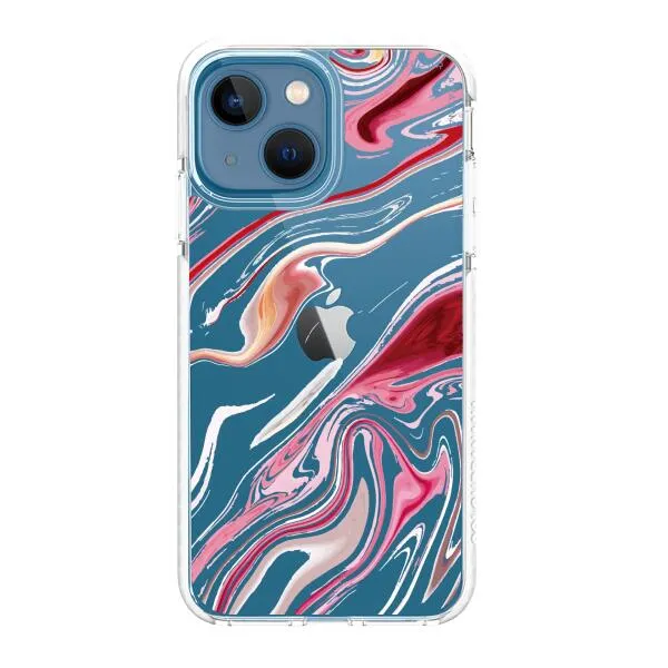 iPhone Case - Pink Liquid Marble
