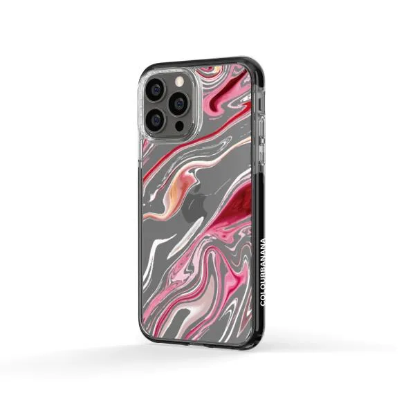 iPhone Case - Pink Liquid Marble