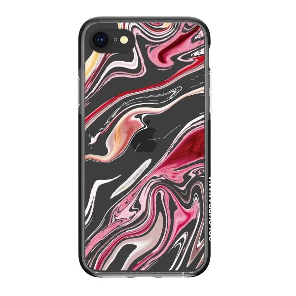 iPhone Case - Pink Liquid Marble