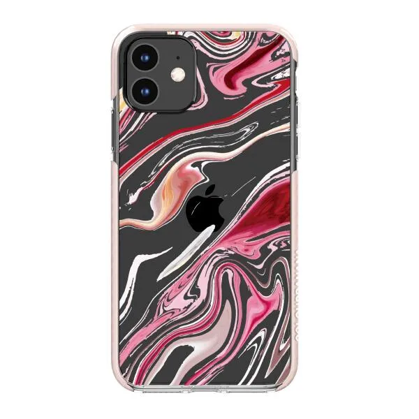 iPhone Case - Pink Liquid Marble