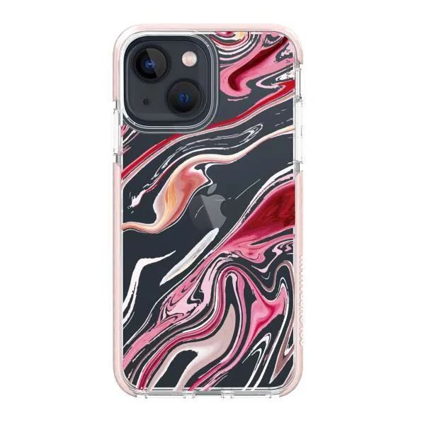 iPhone Case - Pink Liquid Marble