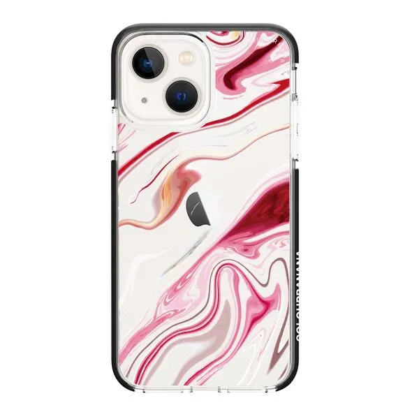 iPhone Case - Pink Liquid Marble