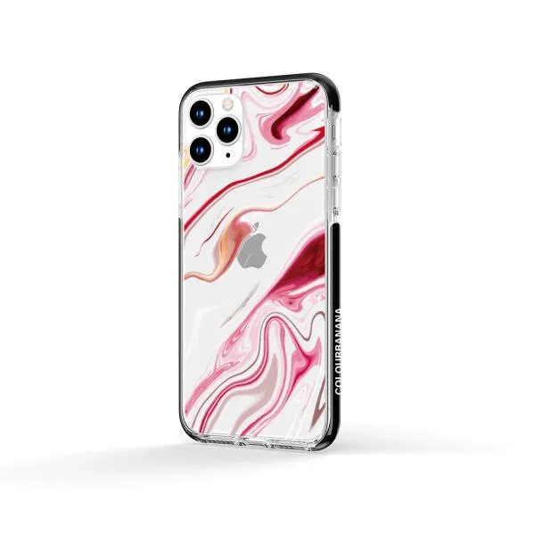 iPhone Case - Pink Liquid Marble