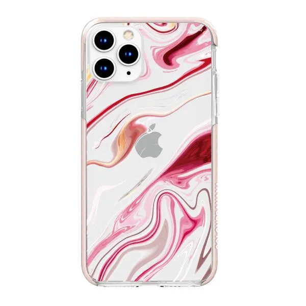 iPhone Case - Pink Liquid Marble