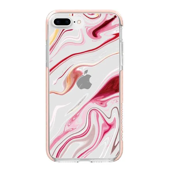 iPhone Case - Pink Liquid Marble