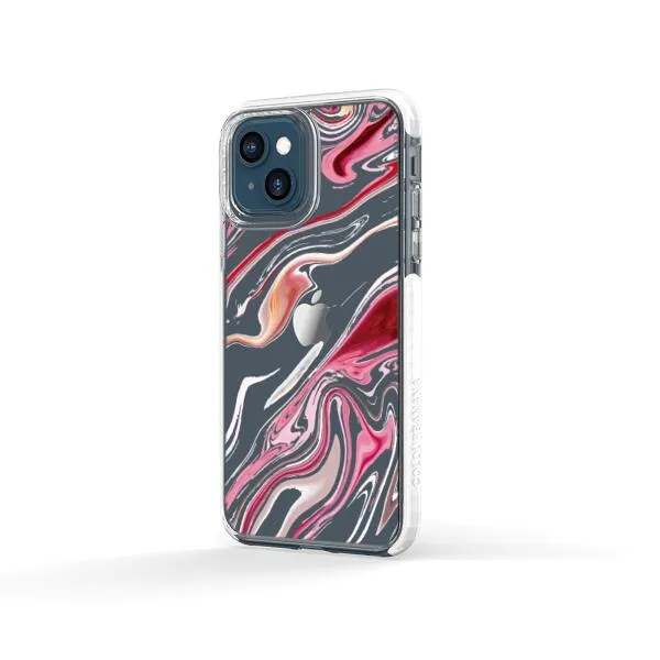 iPhone Case - Pink Liquid Marble