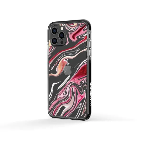 iPhone Case - Pink Liquid Marble