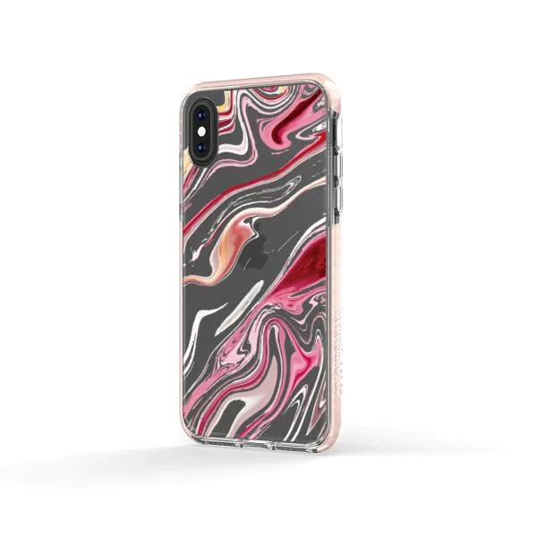 iPhone Case - Pink Liquid Marble