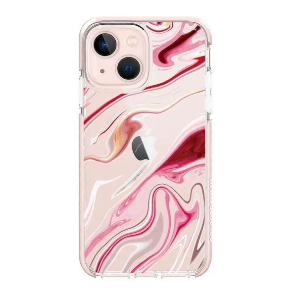 iPhone Case - Pink Liquid Marble