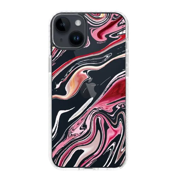 iPhone Case - Pink Liquid Marble