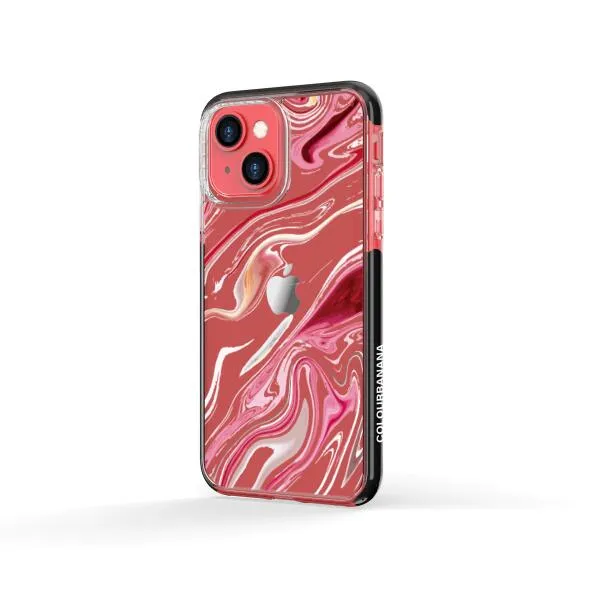 iPhone Case - Pink Liquid Marble