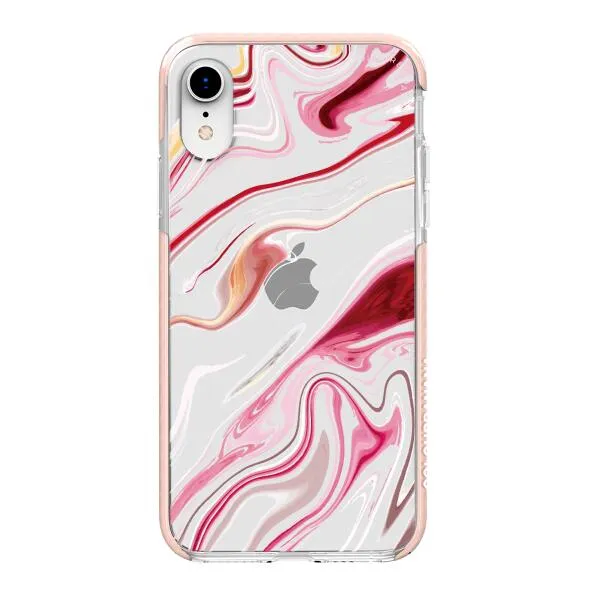 iPhone Case - Pink Liquid Marble