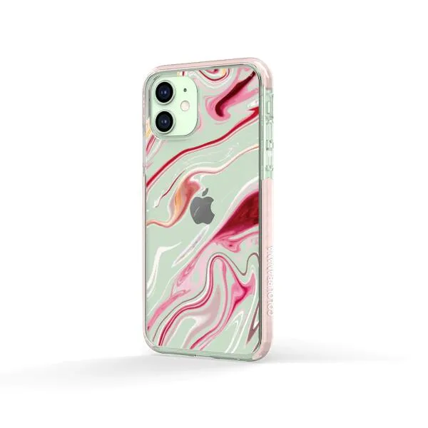 iPhone Case - Pink Liquid Marble