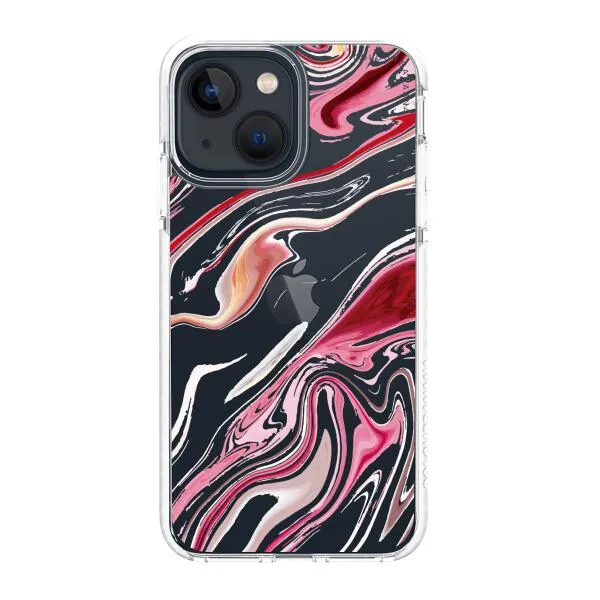 iPhone Case - Pink Liquid Marble