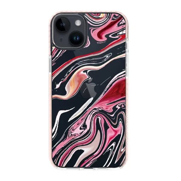 iPhone Case - Pink Liquid Marble