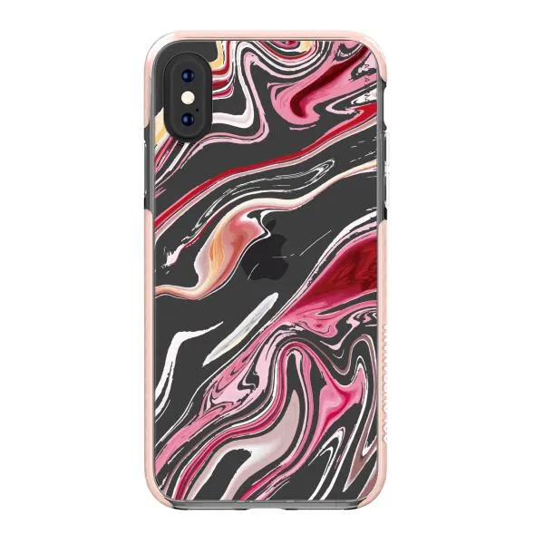 iPhone Case - Pink Liquid Marble