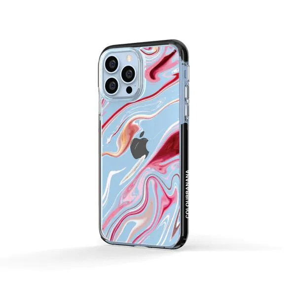 iPhone Case - Pink Liquid Marble