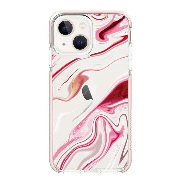 iPhone Case - Pink Liquid Marble