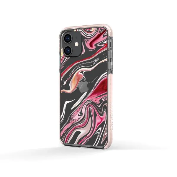 iPhone Case - Pink Liquid Marble