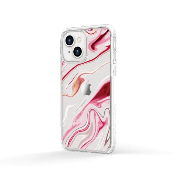 iPhone Case - Pink Liquid Marble