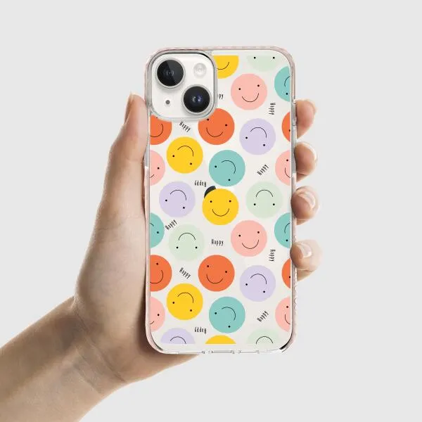 iPhone Case - Smiling Emoticons