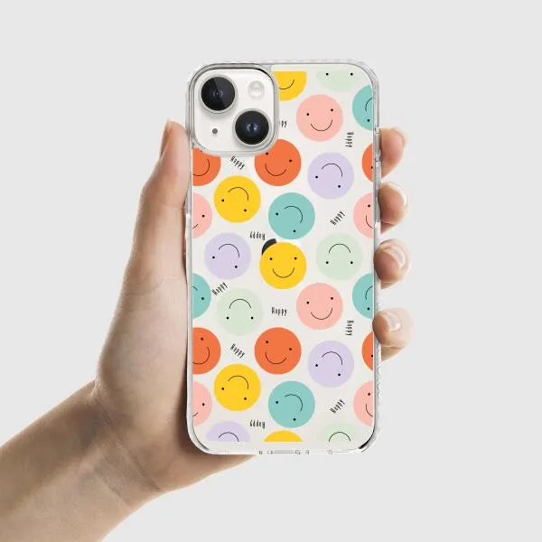 iPhone Case - Smiling Emoticons