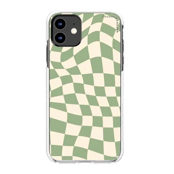iPhone Case - Swirled Checkered