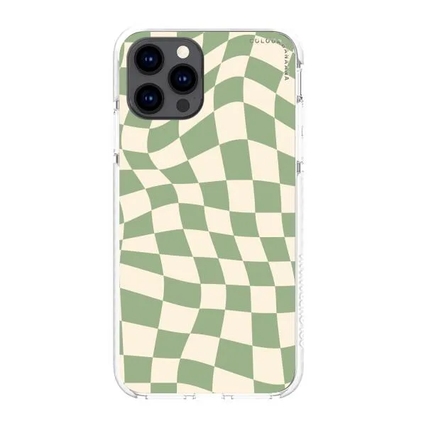iPhone Case - Swirled Checkered