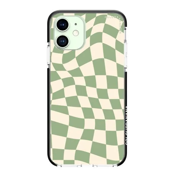 iPhone Case - Swirled Checkered