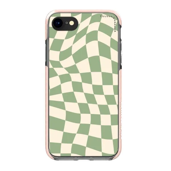 iPhone Case - Swirled Checkered