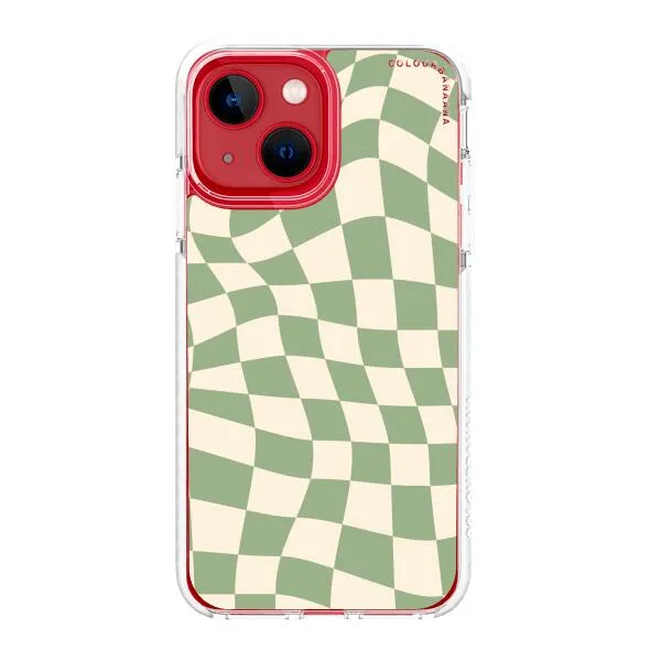 iPhone Case - Swirled Checkered