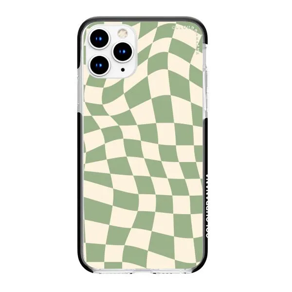 iPhone Case - Swirled Checkered