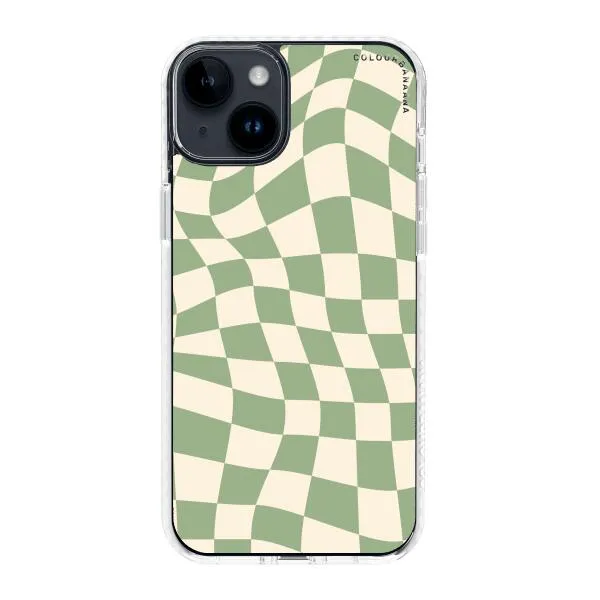 iPhone Case - Swirled Checkered